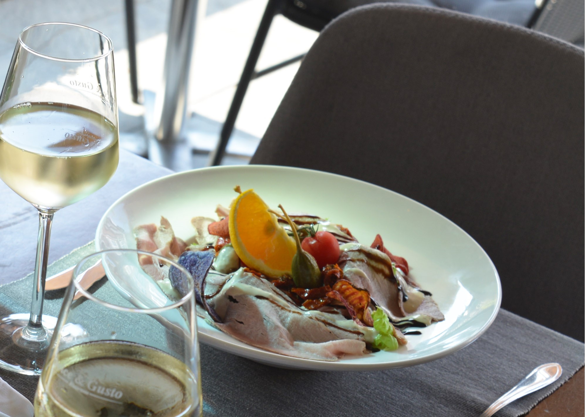 Warme lunchgerechten