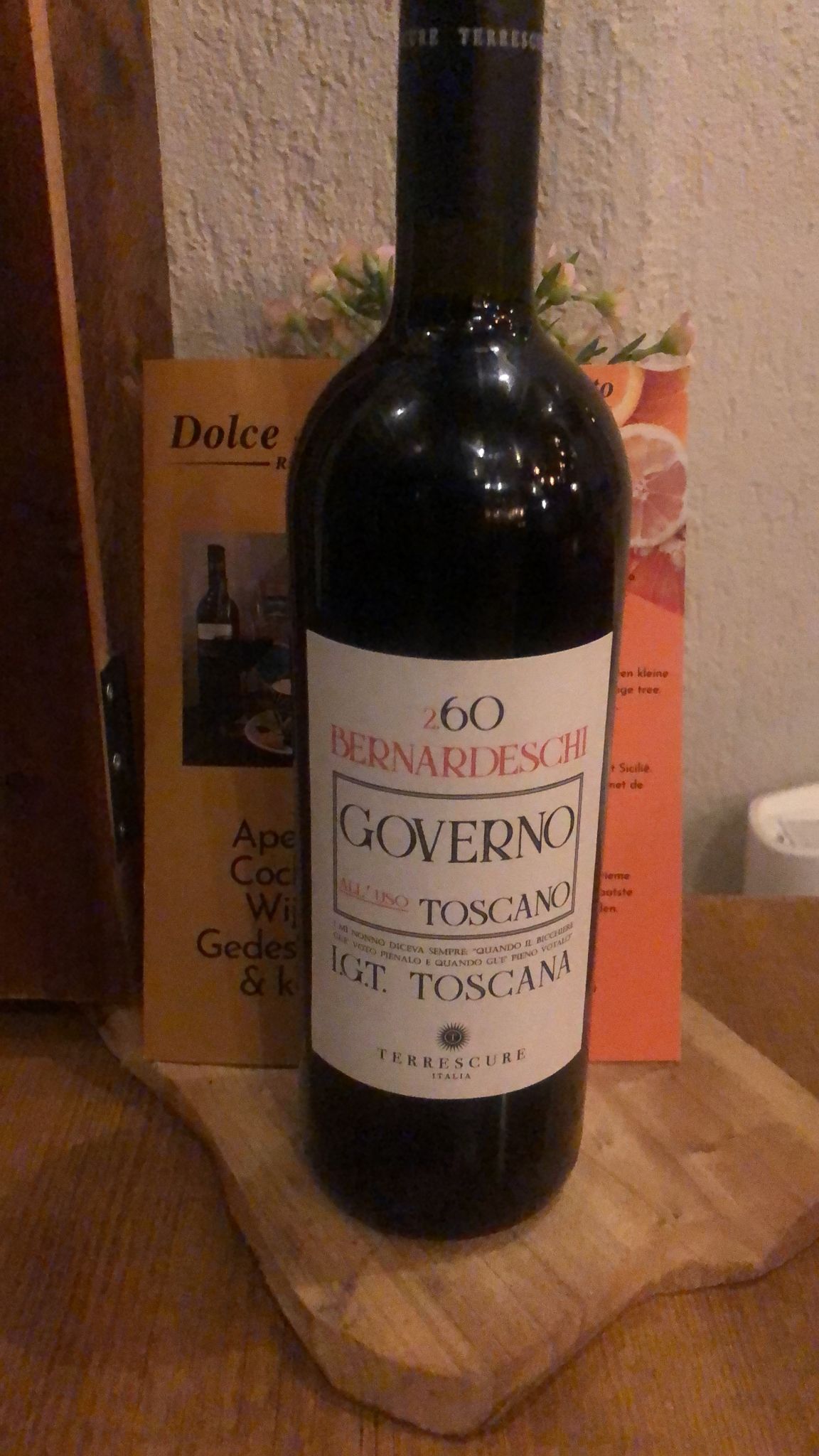 Bernadeschi 2.60 Governo                                                                                                                   Fles Bernadeschi 2.60 Governo