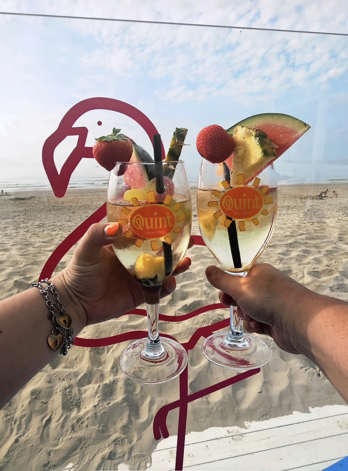 Sangria white | red fresh fruit